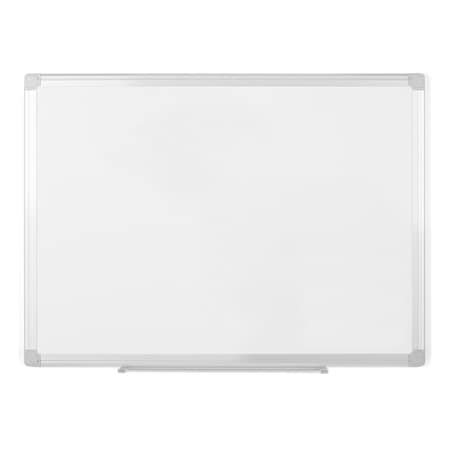 Mastervision Earth Series Double-Sided Dry Erase Board, Recycled Frame, 24x36", Aluminum Frame MA0300790